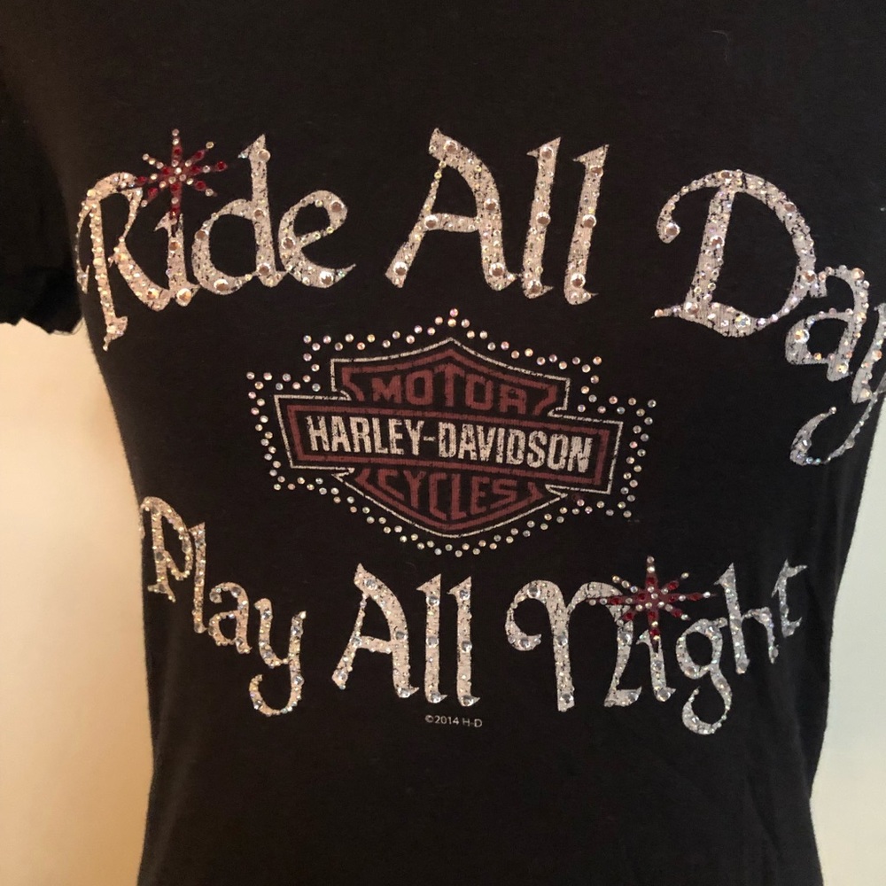 Woman’s Harley Davidson tee shirt